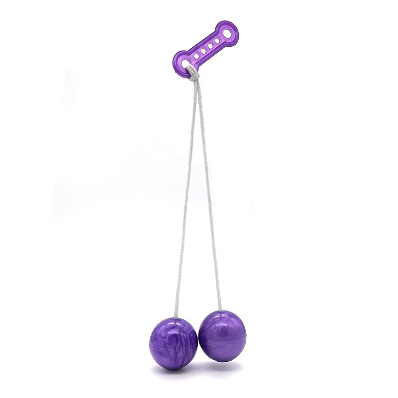 S084 Hot sell pro-clackers ball Promotional Plastic Sound Noise Maker Clacker Toy Mini Click Clack Ball