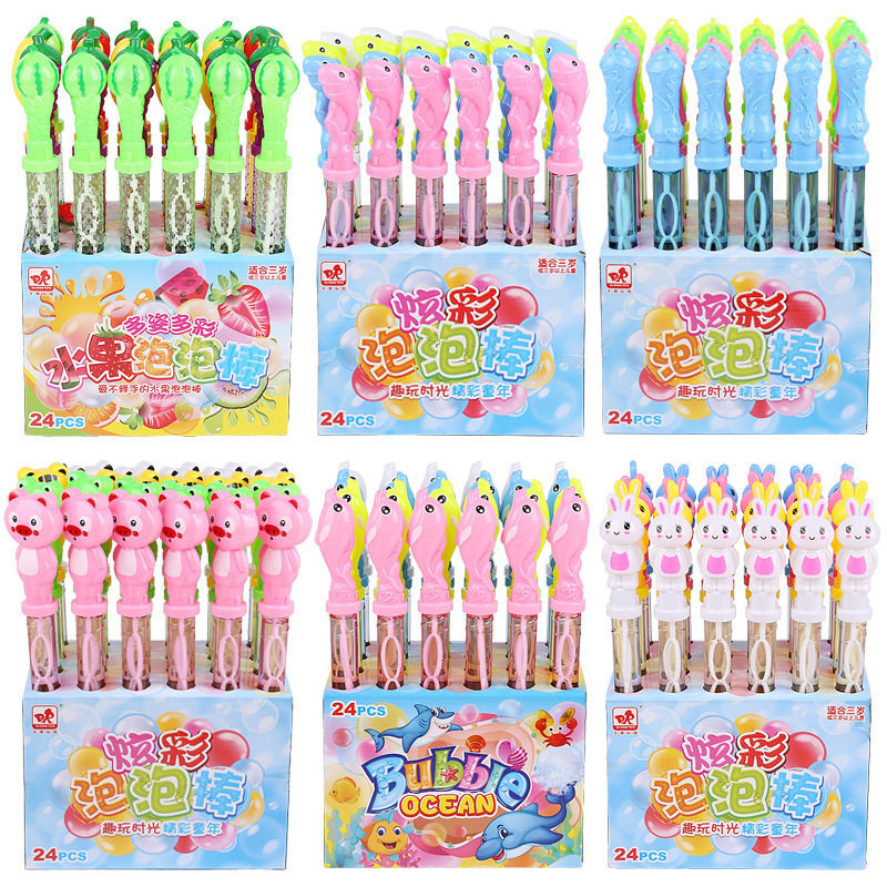 Syh83 Bubble Wands Assortment Biggest 38cm Bubble Wands Party Favors Kids Summer Toys Outdoor Play Toys