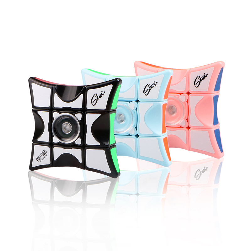 ZD322 Newest Stress Relief Finger Spinning Toys Kids Adults Aniti Anxiety Fidget Toys Creative Cube Fidget Spinner