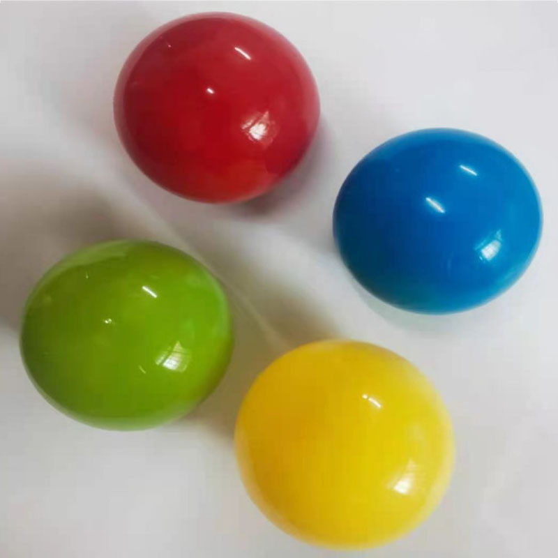 S186 Glow In The Dark Ceiling Balls TPR Soft Luminous Sticky Balls Stress Balls For Adults And Kids Stress Relief Toys Gift