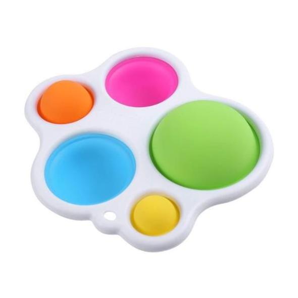 FT37Amazon Hot Sale Fidget Popper Toy Anti Stress and Anxiety Relief Handheld Toys Set Board Simple Pop Fidget Spinning Toy