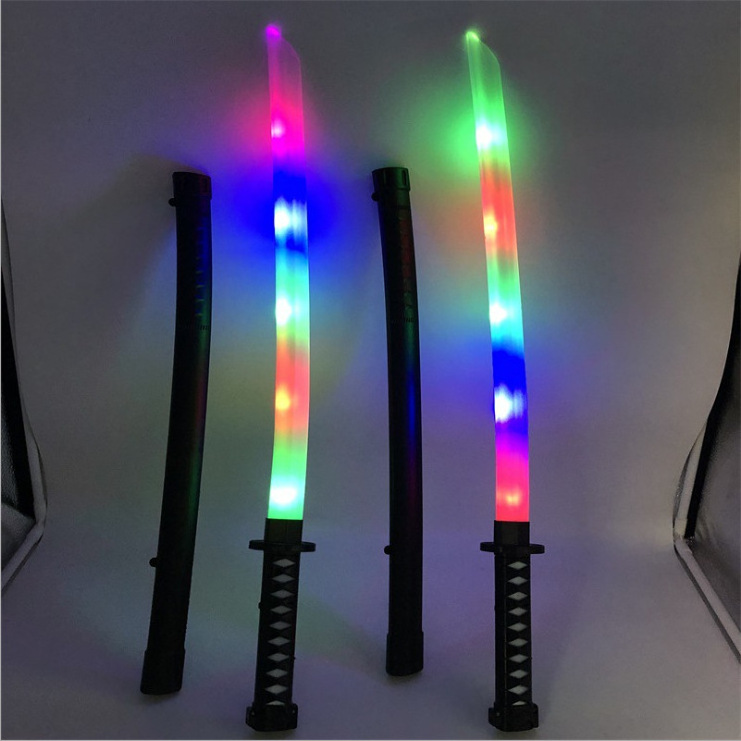 Factory Outlets Light Up Sword Flashing Sword Toy for Halloween Themed Party Christmas Party Flashing Led Toy Swords for Kids