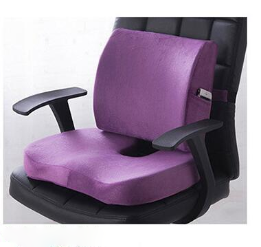 ET 2023 New Design Lumbar Support Pillow Cushion For Chair Seat For Office High Quality Memory Foam Seat Cushion