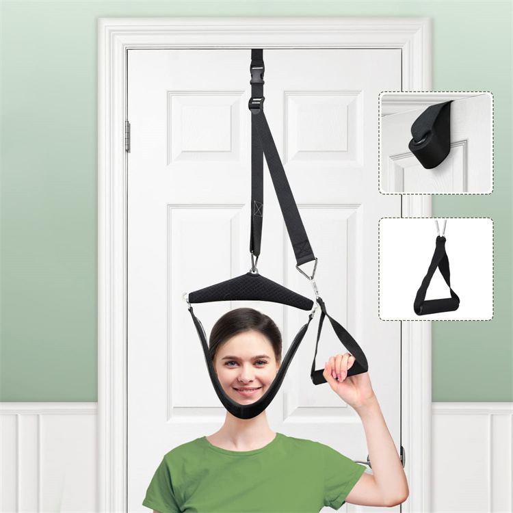 ET Newest Neck Traction Device Over Door Cervical Traction Device For Neck New Design Portable Stretcher Hammock