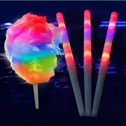 Factory Price Custom Wholesale Party Supplies Multi-Color Flashing LED Light Up Stick Toys Candy Bonbon Toy For Children