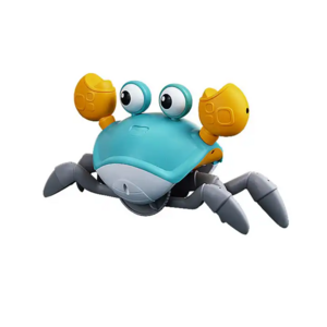 ET New Arrivals Crawling Crab Baby Toy With Music And Led Light Up Crawling Crab Toy Electric Runaway Crawling Crab Baby Toy