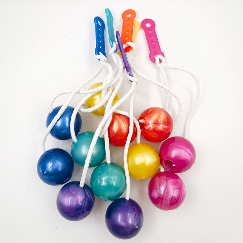 AF Factory Custom Logo Kids Sensory Toys Set Anti Stress Relief Click Clackers Balls Kids Clackers Balls Lato Lato Toys Balls