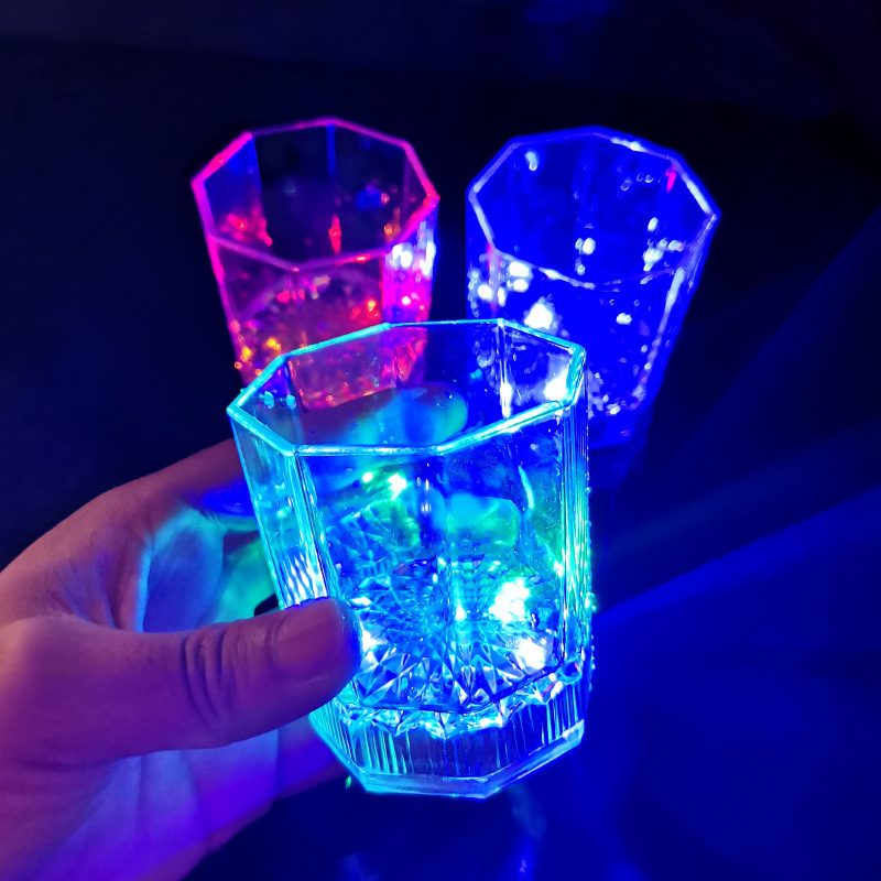 Aa  Led Cup Lights Cupping  Party Cups With Led Lights  Drinking Wine  Whiskey  Beer Glasses Cup With Light