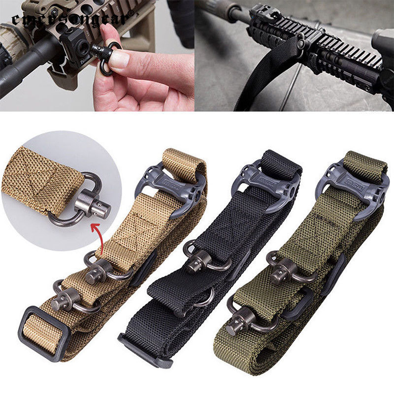 Emersongear Tactical Gear Outdoor Gun Accessories Strap Quickly Adjust Multi-Point Tactical Gug Sling With MS4 Style