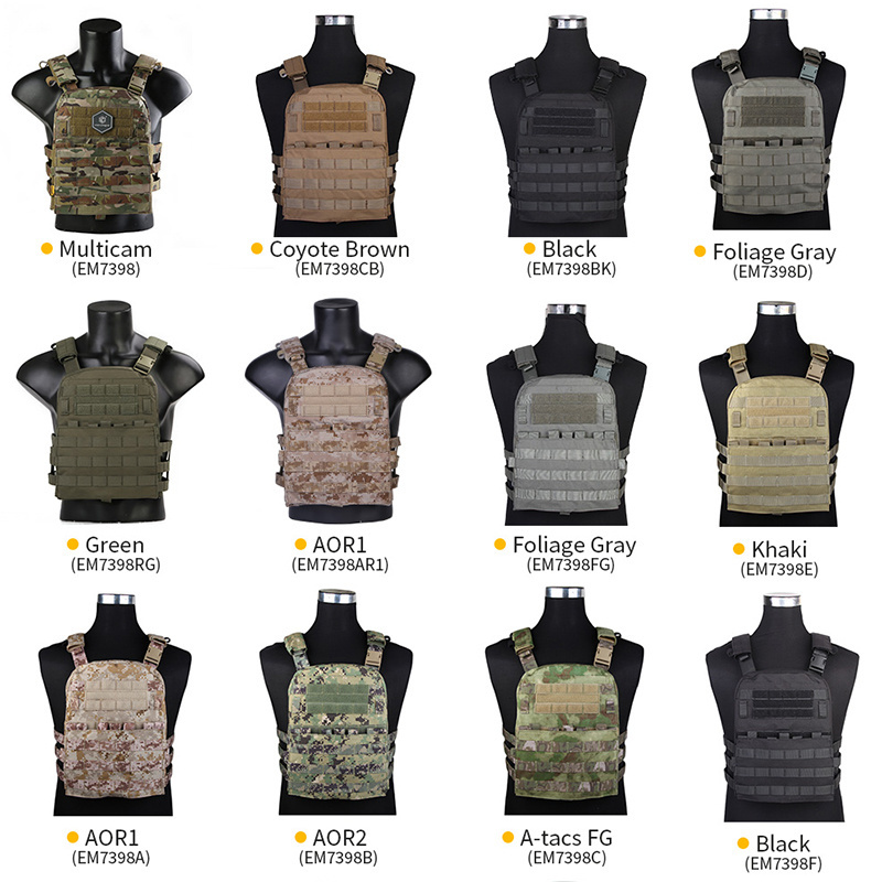 Emersongear 500D Cordura Nylon Multicam Plate Carrier Tactical Gear Tactical Combat Vest With CP Style Lightweight AVS Vest