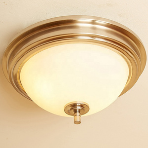 Indoor Decorative ceiling lights Modern simple design brushed nickel 13 inch flush ceiling lights