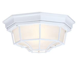 Die Cast Outdoor Flush Mount Ceiling Light Outdoor Incandescent white Medium Base LED Ceiling light