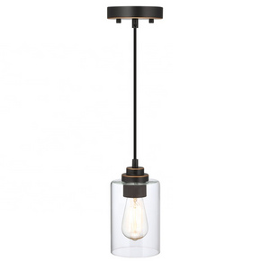 Modern pendant Light Fixtures Hanging Ceiling Lamp highlight with Clear Glass Shade  Kitchen living room Dining Hall Bar