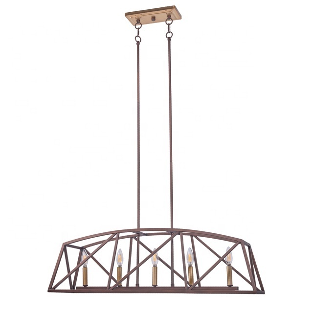 Farm house new design square Decorative pendant lights LED modern Chandelier for living room