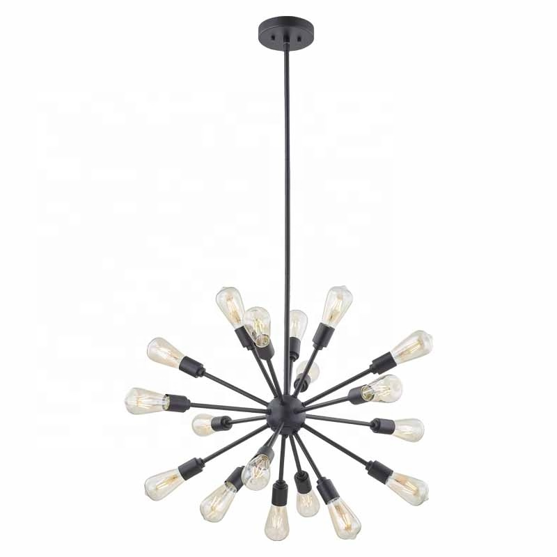 Luxury modern Sputnik Chandelier living room golden modern chandelier lights and lighting home