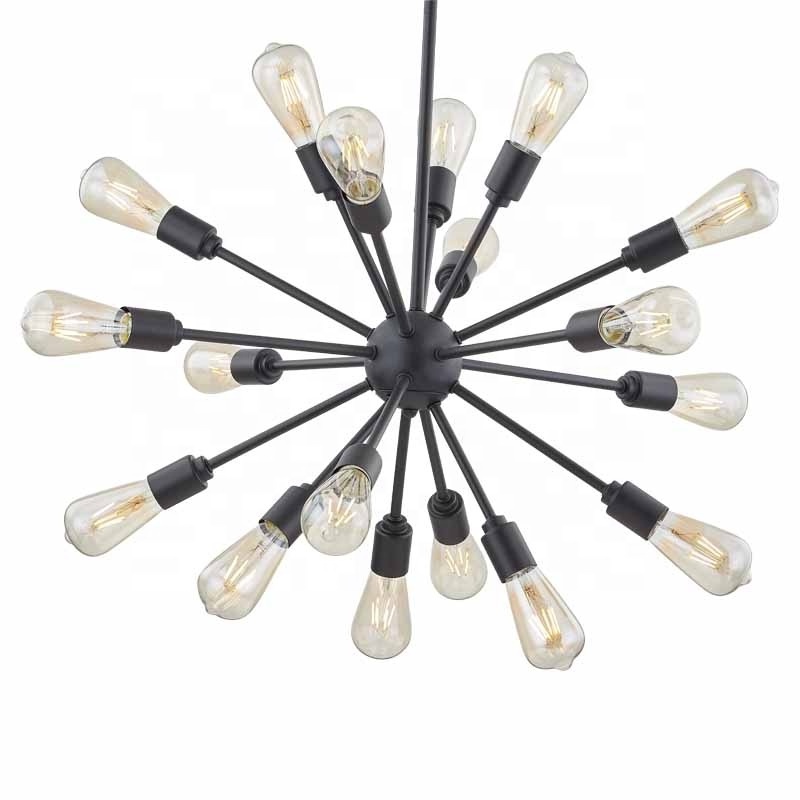 Luxury modern Sputnik Chandelier living room golden modern chandelier lights and lighting home