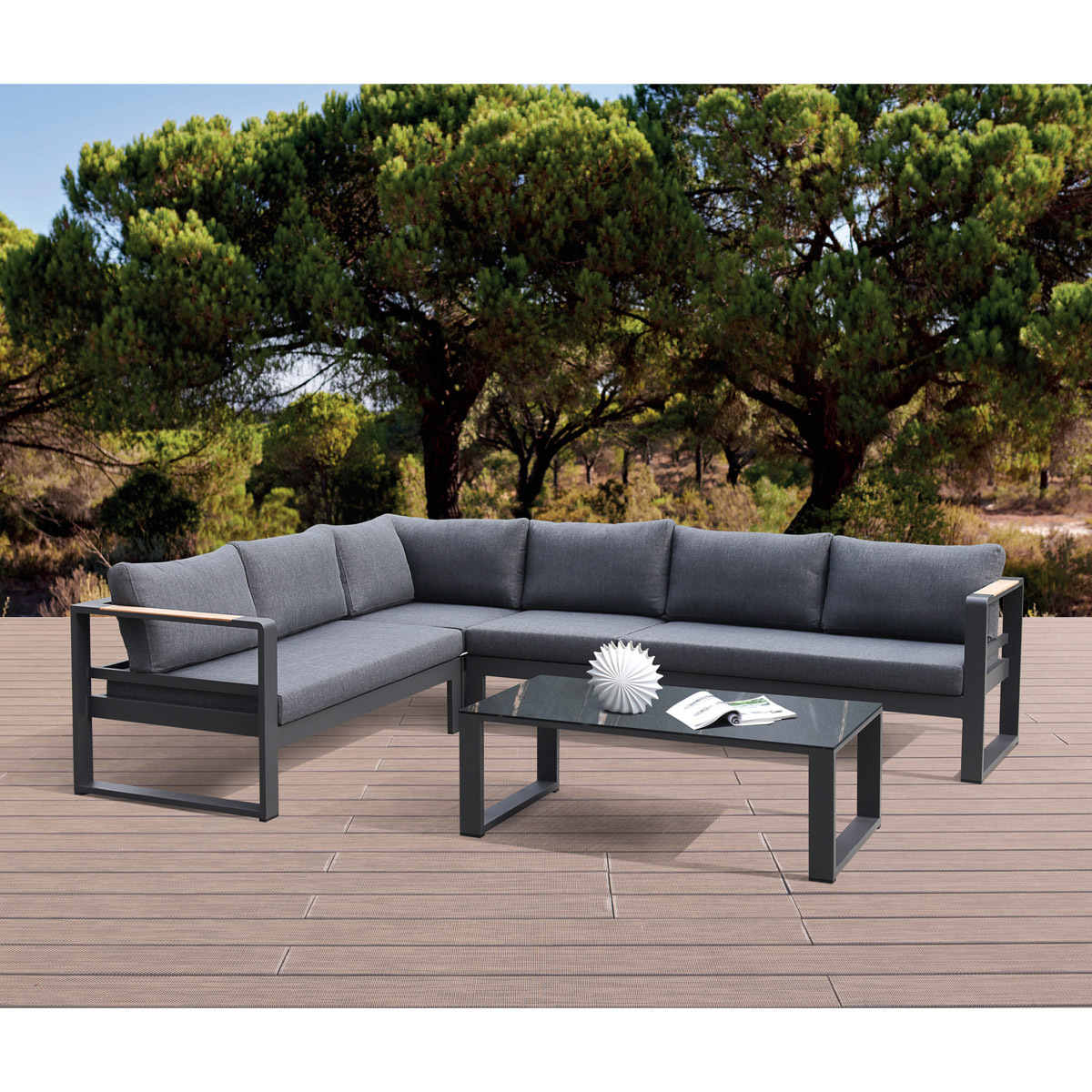 KT Modern commercial  Patio outdoor sectional  garden  sofa sets  lounge set  garden sets  for hotel