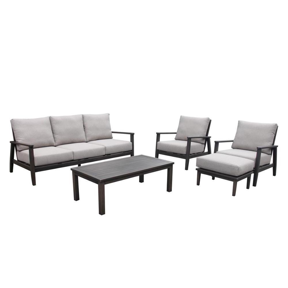 Modern commercial Patio garden  sofa outdoor furniture sets for hotel restaurant deck