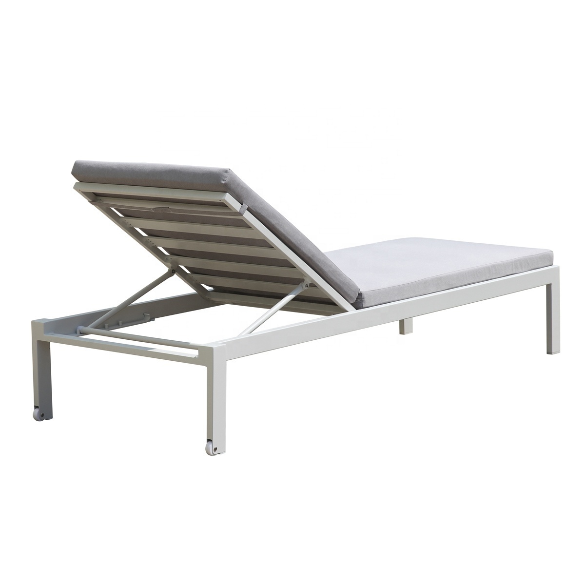 NC Modern aluminum commercial outdoor sunbed patio  sun chaise lounge for pool hotel garden