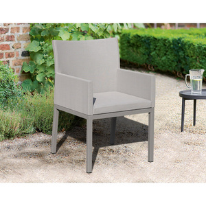 Hot selling patio chair  aluminum outdoor  chair garden chair for restaurant terrace deck