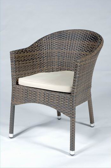 commercial outdoor patio dining wicker chair for hotel garden bistro