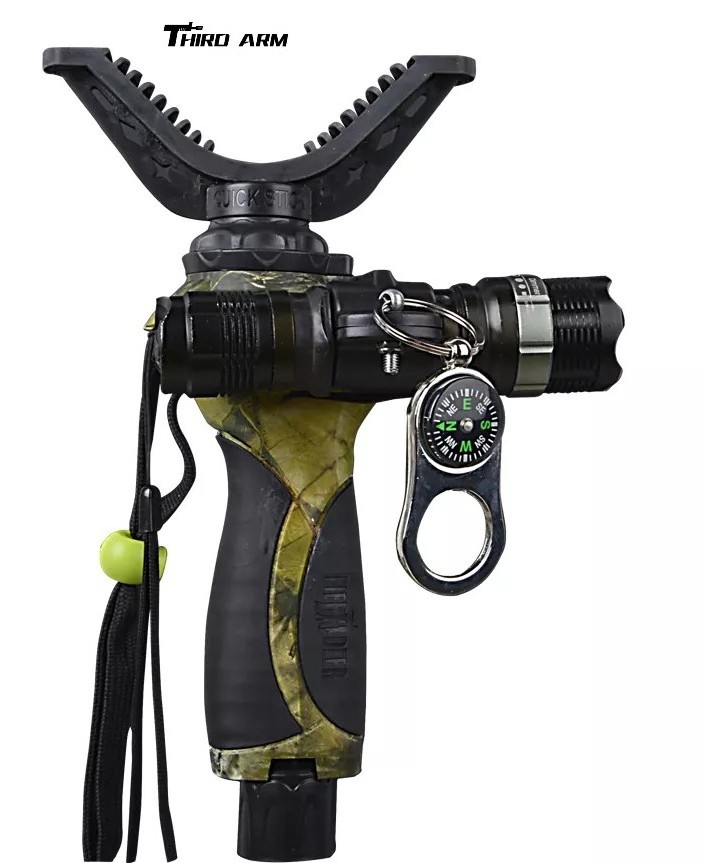 THIR ARM New Two-section Telescopic Hunting Tripod/shooting rest with New Quick Detach Yoke System with Integrated Lock.