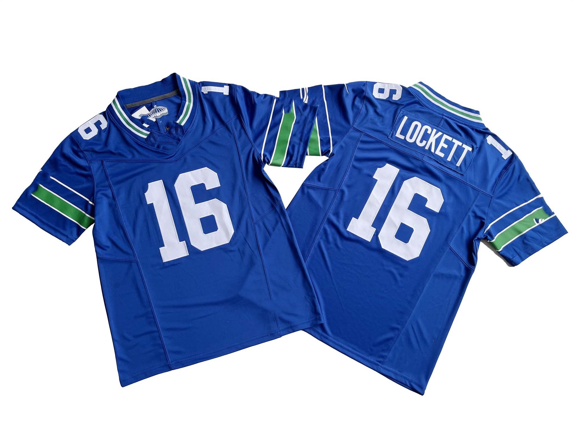 14 Metcalf #16 LOCKETT Wholesale Seahawk Stitched American Football Jersey Men 12 Fan Uniform Shirt