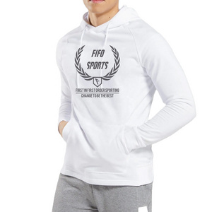 Latest Cheap Black Blank Fleece Kangaroo Pocket Hoodie Pullover Athletic Sport Gym Sweatshirt Men Hoodie