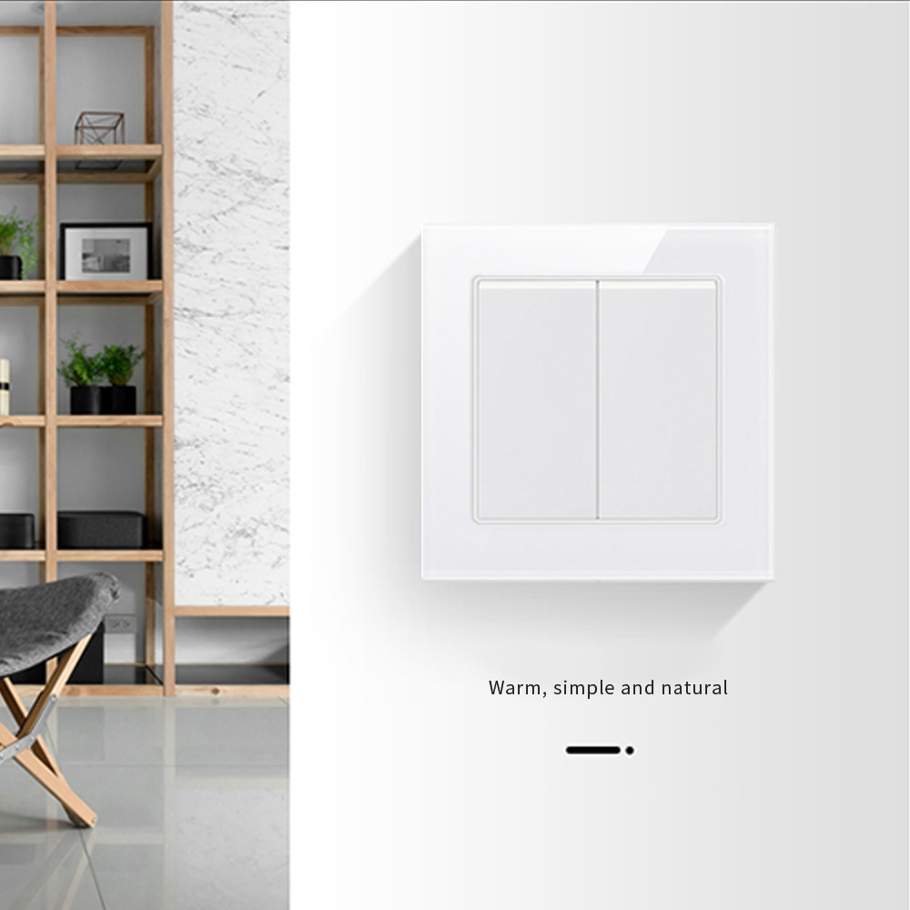 FIKO wall switches and sockets EU standard Type 80 Tempered glass with USB/Type-c/European/Germany/France/Russian wall outlets