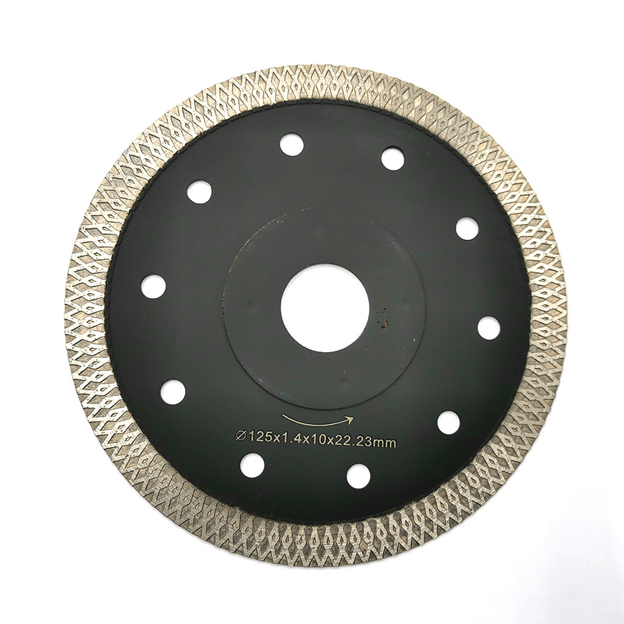 Ultra-thin small saw blade mesh turbo blade wet cut sharp small saw blade