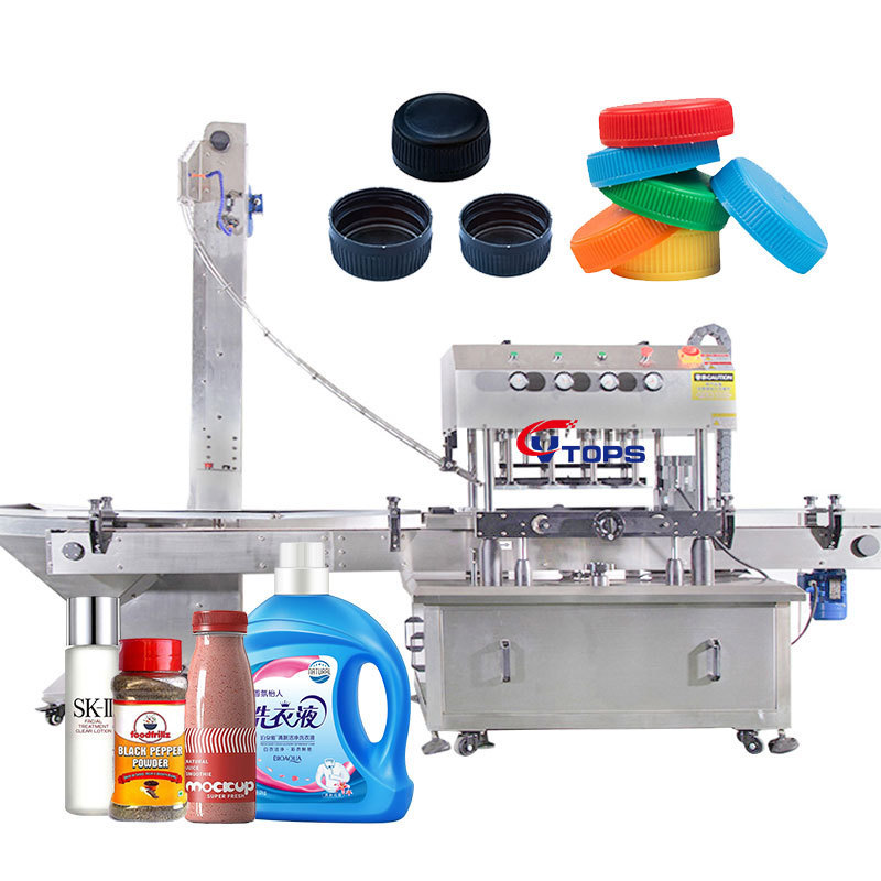 Factory Customizable Servo Jars Cap Blocking Closing Machines Automatic Capping Machine Plastic Bottle