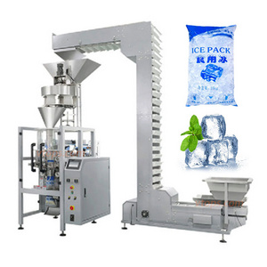 Best Selling Factory Price Ice Cubes Frozen Food Fruits Meat Customizable Weighing Packing Sealing Machine Food Grade SS304