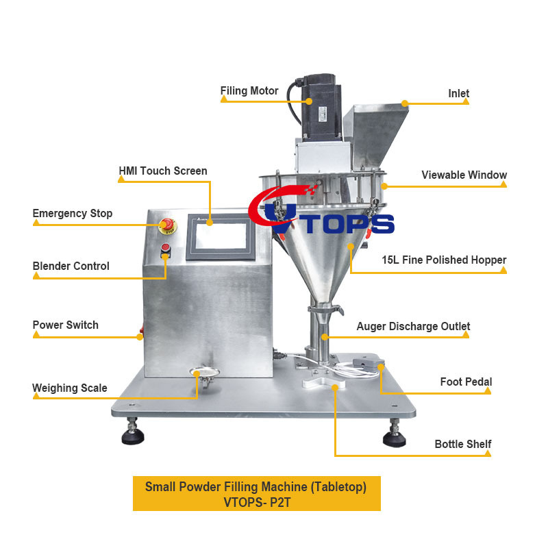 High Accuracy Sachet Matcha Powder Filling Machine Soda Powder Bottling Canning Machine Protein Powder Packer Filler Machine