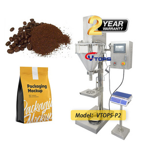 High Efficiency Coffee Powder Auger Filler Machine Glitter Powder Spice Filler And Sealer Machine For Sale