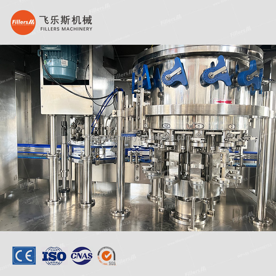 High Efficient Factory Supply 1500~16000BPH Carbonated Drinking Can Beverage Filling Machine for Sale