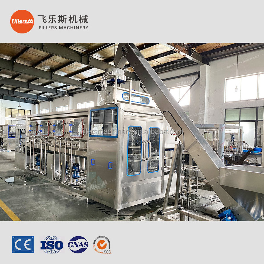 5 Gallon Barreled Pure Water Filling Machine Equipment Production Line