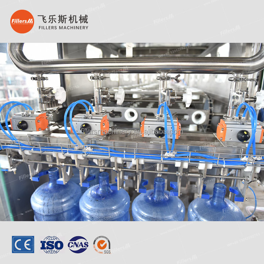 5 Gallon Barreled Pure Water Filling Machine Equipment Production Line