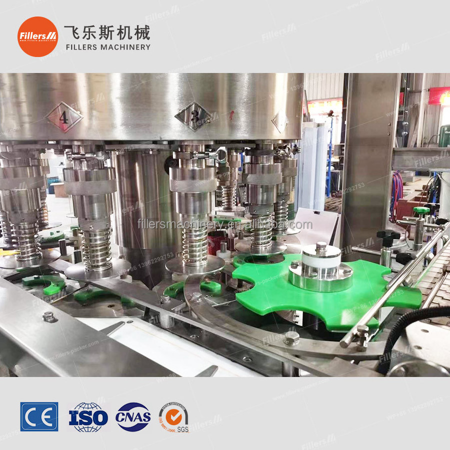 High Efficient Factory Supply 1500~16000BPH Carbonated Drinking Can Beverage Filling Machine for Sale