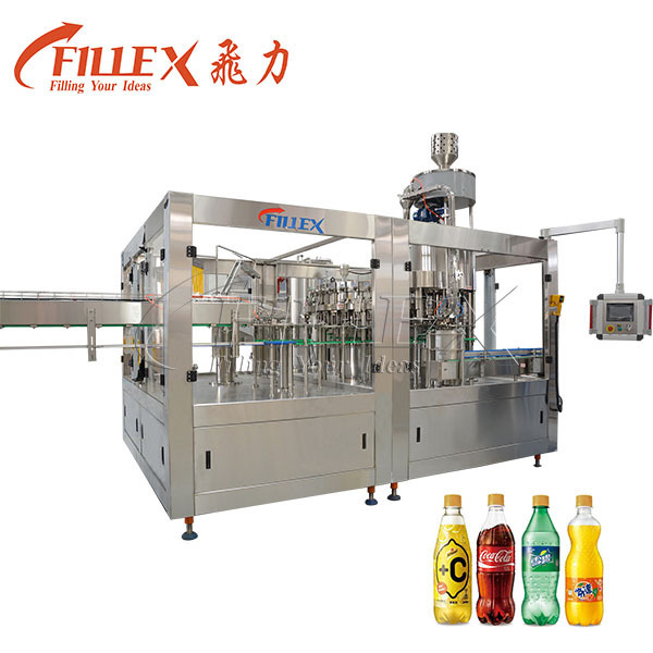 Small plant for CSD / Carbonated Soft drinks Can filler and seamer with carbonator