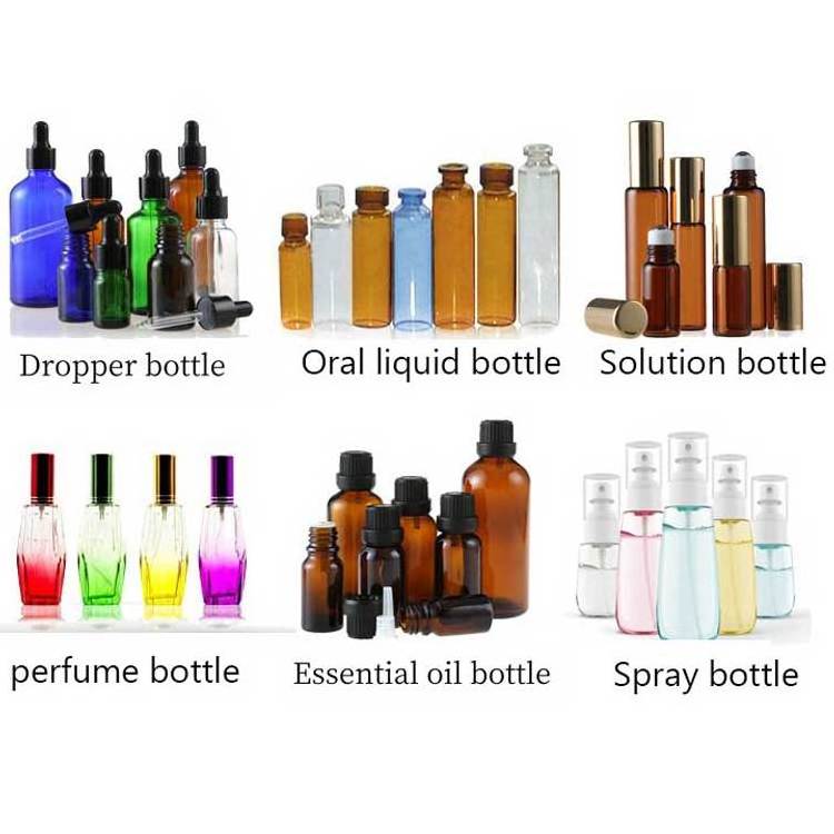 FillinMachine Automatic Desktop Rotary Vial Bottle 10ml 100ml Vial Spray Dropper Essential Oil Filling Capping Machine