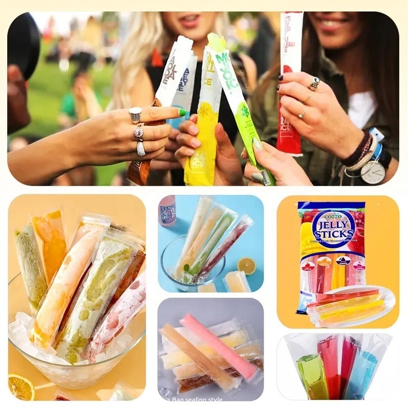 FillinMachine Automatic Ice Lolly Ice Popsicle Stick Packing Machine Fruit Juice Sachet Filling And Sealing Packaging Machine