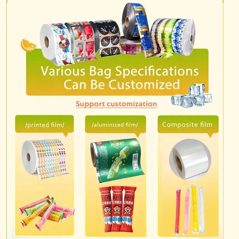 FillinMachine Automatic Ice Lolly Ice Popsicle Stick Packing Machine Fruit Juice Sachet Filling And Sealing Packaging Machine