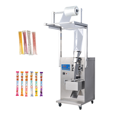 FillinMachine Factory Price Automatic Plastic Bag Liquid Ice Pop Ice Lolly Popsicle Filling Sealing Packing Machine