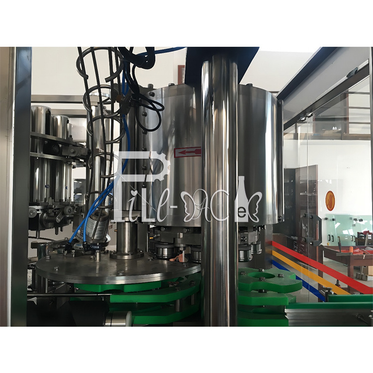 2  in 1 7000CPH Carbonated Beverage Soft Drink Tin Can Isobaric Filling and sealing Seamer Machine / Equipment / Device / Filler