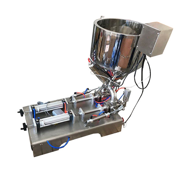 Semi-auto Honey Pneumatic Filling Machine / Equipment / Device for Water / Liquid / Condense canned / Sauce