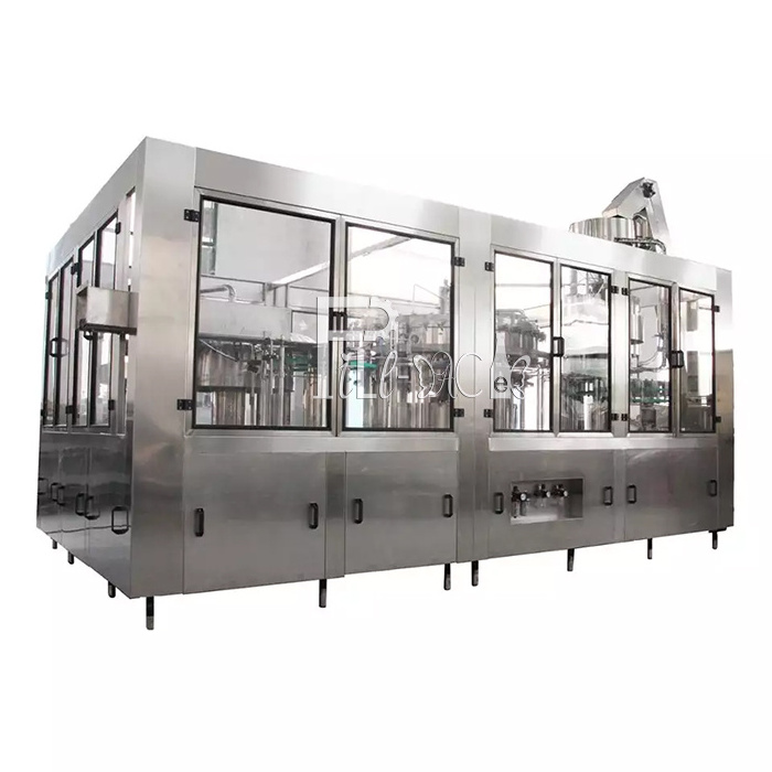 PET plastic glass 3 in 1 monobloc sparkling water wine bottle producing / production machine / equipment / line / plant / system