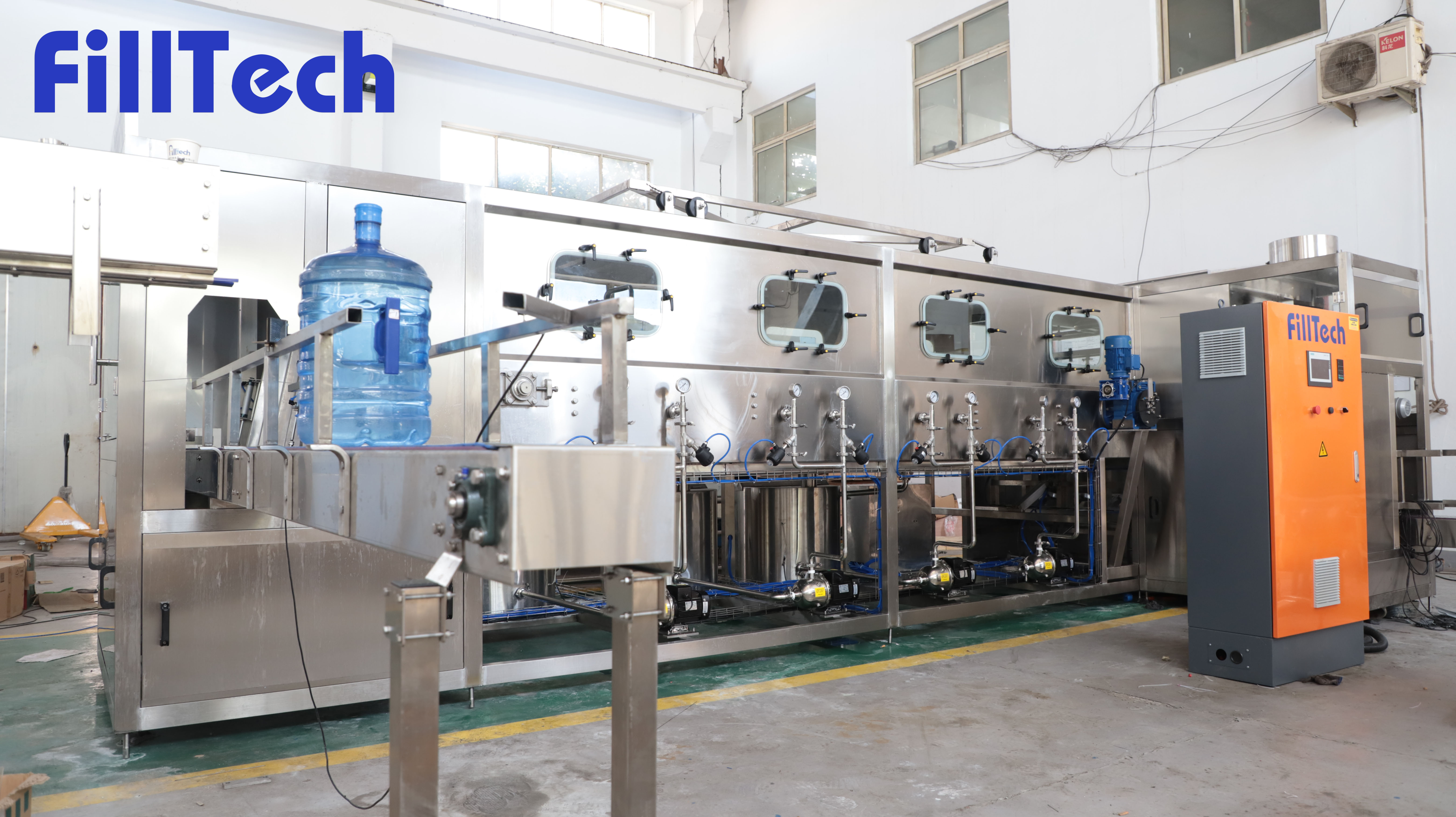 Automatic 5L 10L Bottles 20L Drums Bucket Pure Water Dispenser Gallon Filling Line Liquid Rinsing Filling Sealing Machine