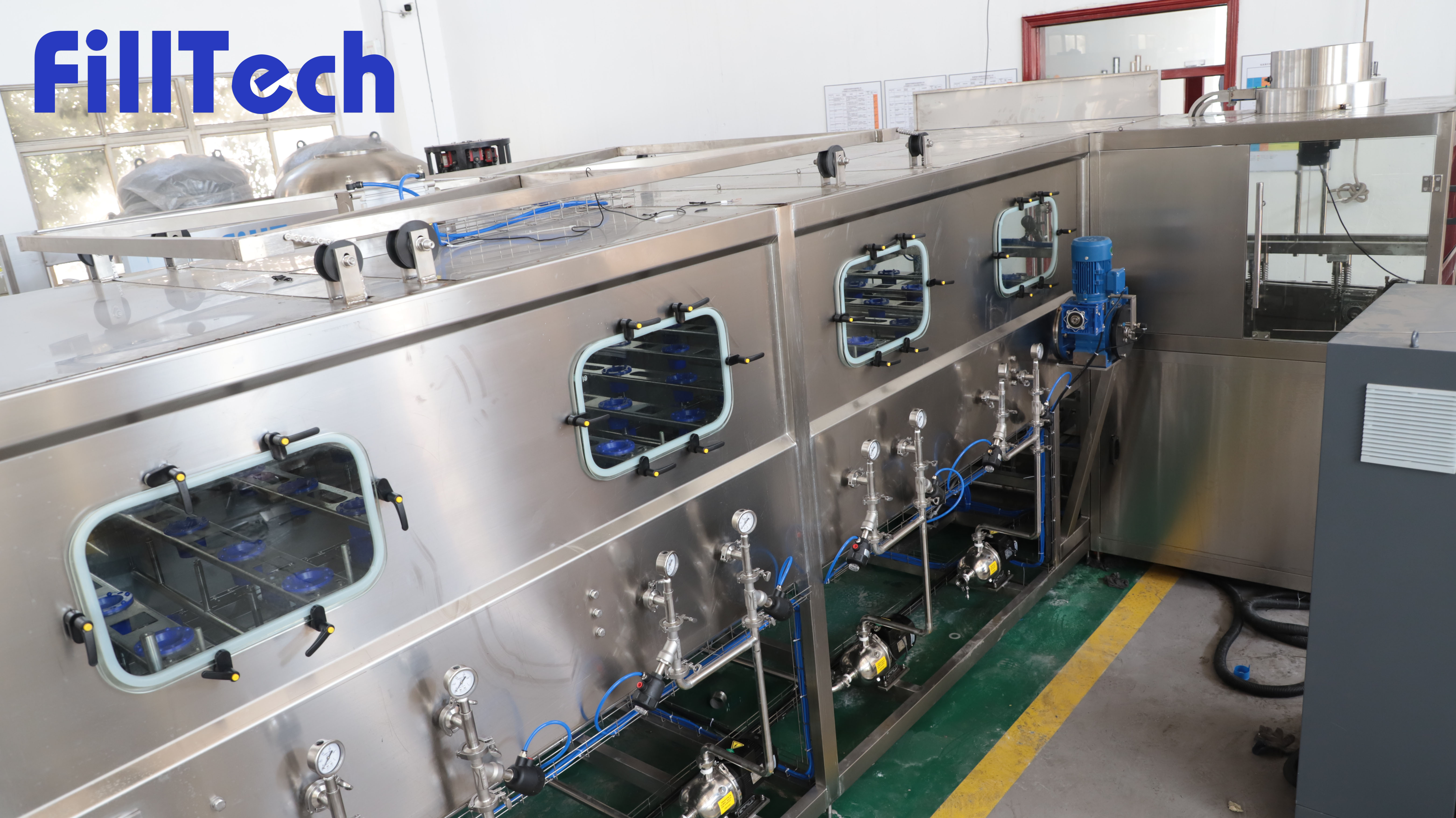 Automatic 5L 10L Bottles 20L Drums Bucket Pure Water Dispenser Gallon Filling Line Liquid Rinsing Filling Sealing Machine