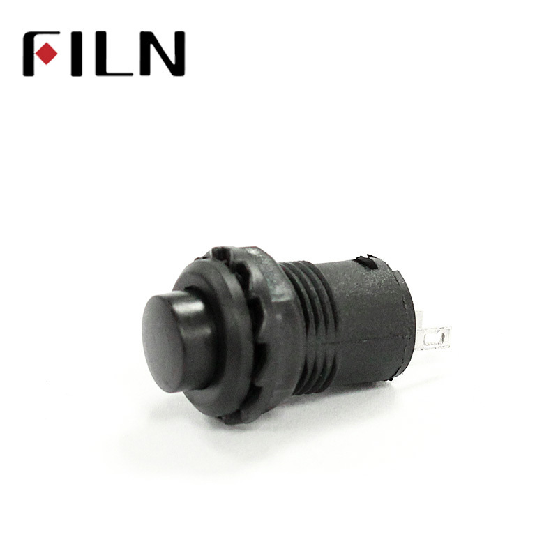 12mm Momentary Pushbutton Switches Self Return Momentary Push Button Switch 3A /125VAC 1.5A/250VAC Plastic Square High Button