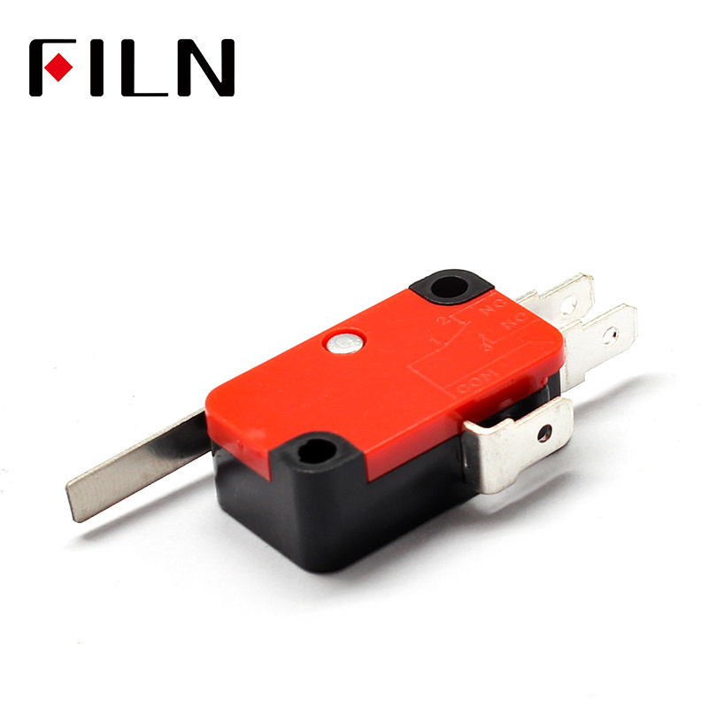 1Pcs V-152-1C25 Roller Lever Arm SPDT 1NO 1NC Micro Limit Switch 3 Terminals Momentary